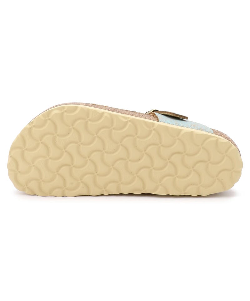 【OUTLET】【ビルケンシュトック】ギゼ/ウォッシュドメタリック アクア スエードレザー/サンダル レディース詳細画像3