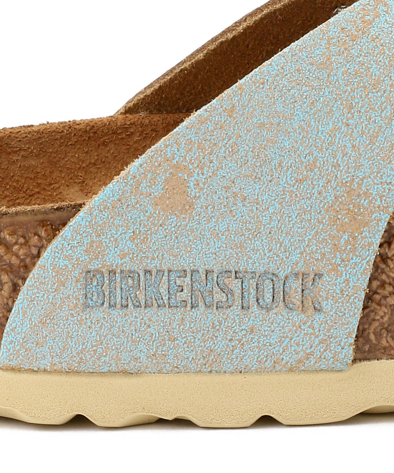 【OUTLET】【ビルケンシュトック】ギゼ/ウォッシュドメタリック アクア スエードレザー/サンダル レディース詳細画像7