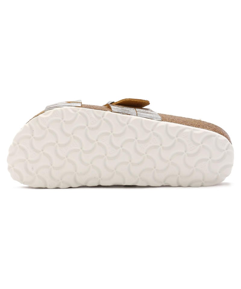 【OUTLET】【ビルケンシュトック】シエナ/メタリックカッツ レモン ヌバックレザー/サンダル レディース詳細画像3