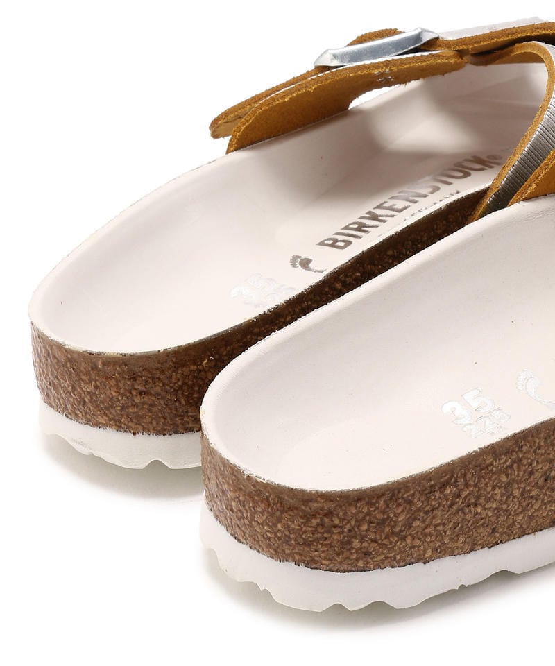 【OUTLET】【ビルケンシュトック】シエナ/メタリックカッツ レモン ヌバックレザー/サンダル レディース詳細画像6