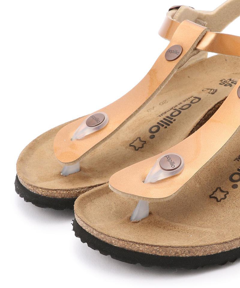 【OUTLET】【パピリオ】アシュレイ/メタリックライトカッパー ビルコフロー/サンダル レディース詳細画像5