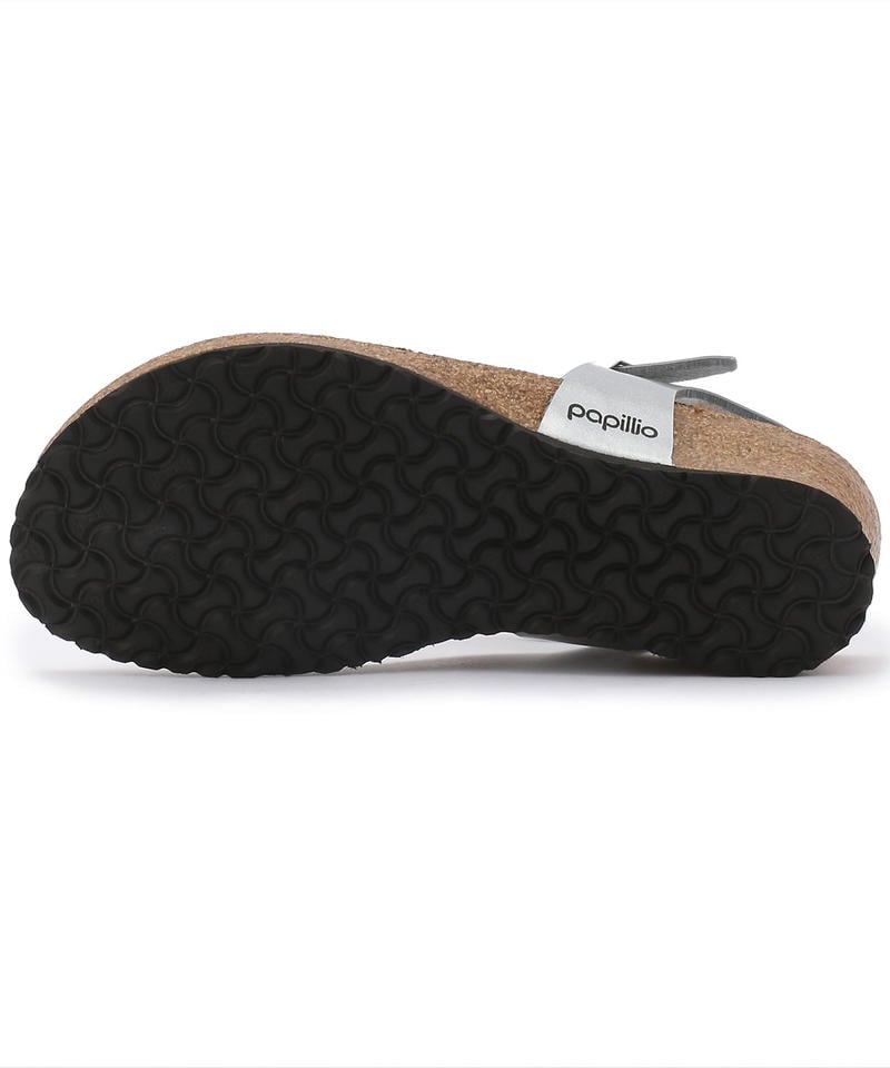 【OUTLET】【パピリオ】アシュレイ/メタリックシルバー ビルコフロー/サンダル レディース詳細画像3