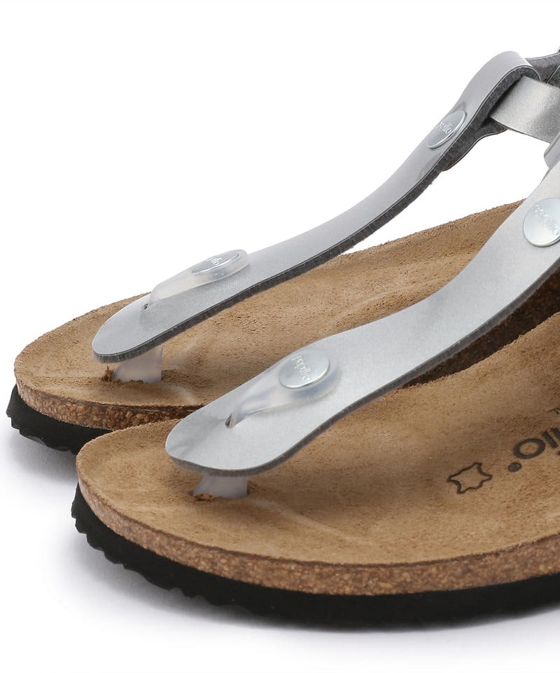 【OUTLET】【パピリオ】アシュレイ/メタリックシルバー ビルコフロー/サンダル レディース詳細画像5