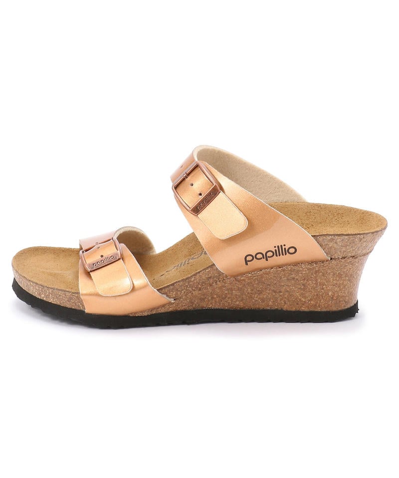 【OUTLET】【パピリオ】ドロシー/メタリックライトカッパー ビルコフロー/サンダル レディース詳細画像2