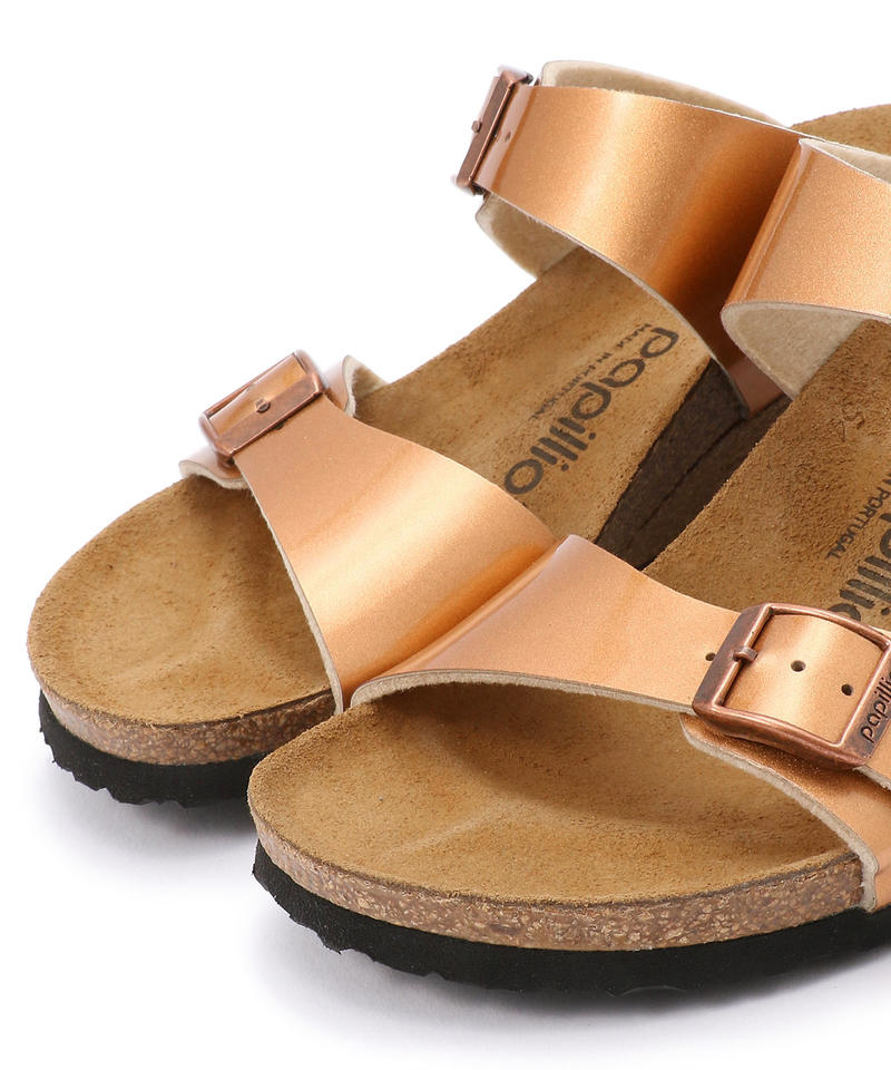 【OUTLET】【パピリオ】ドロシー/メタリックライトカッパー ビルコフロー/サンダル レディース詳細画像5