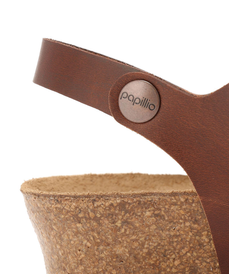 【OUTLET】【パピリオ】アシュレイ/コニャック ナチュラルレザー/サンダル レディース詳細画像7