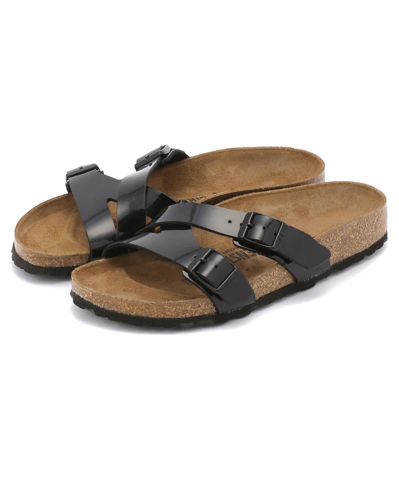 【OUTLET】【ビルケンシュトック】ヤオ バランス/パテントブラック ビルコフロー/サンダル レディース