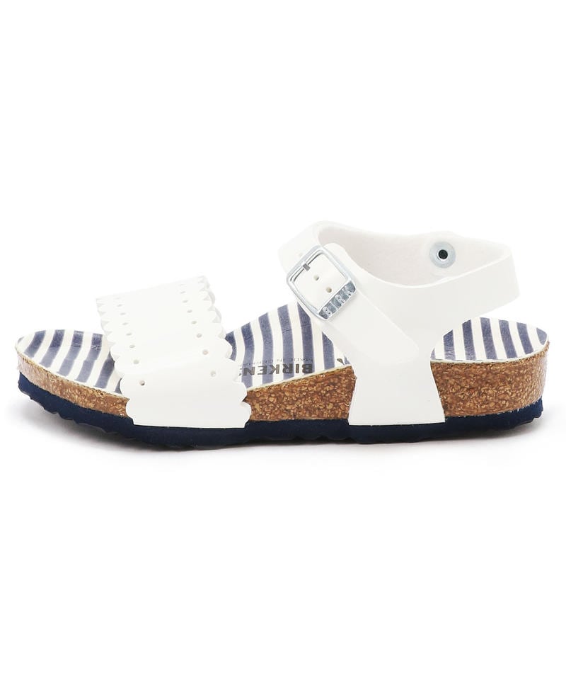 【OUTLET】【ビルケンシュトック】リサ/ノーティカル ストライプホワイト ビルコフロー/サンダル キッズ詳細画像2