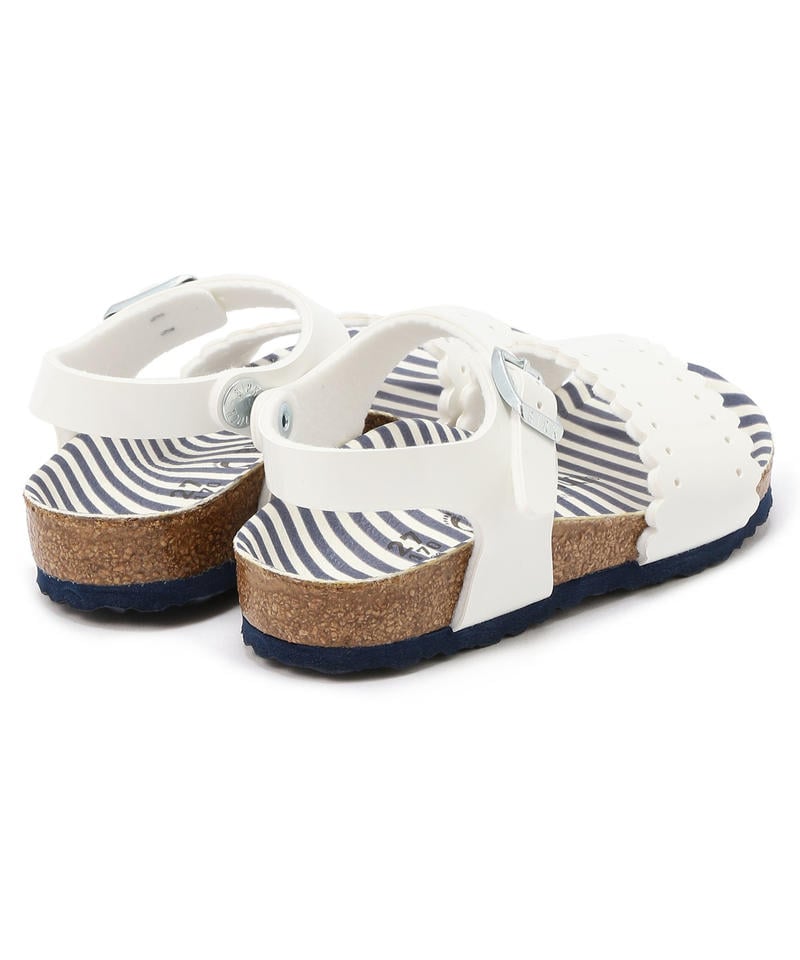 【OUTLET】【ビルケンシュトック】リサ/ノーティカル ストライプホワイト ビルコフロー/サンダル キッズ詳細画像4