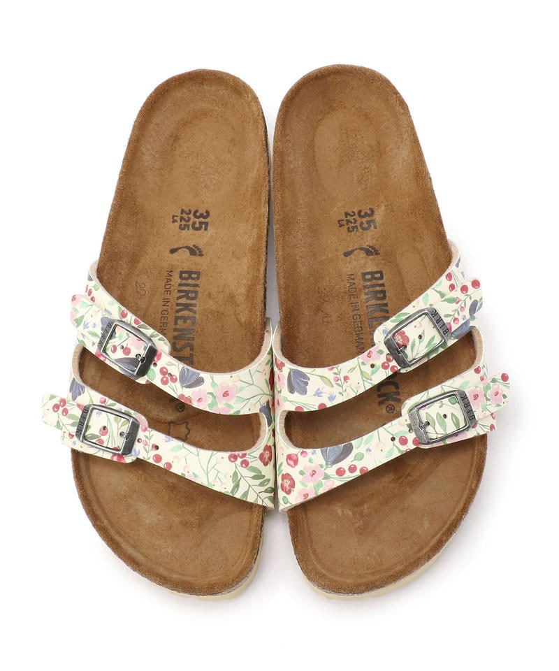 【OUTLET】【ビルケンシュトック】イビザ/メドゥフラワーズベージュ ビルコフロー/サンダル レディース詳細画像1