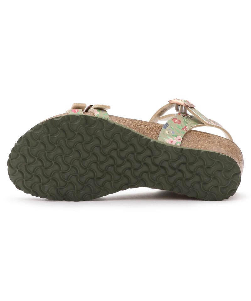 【OUTLET】【パピリオ】ラナ/メドゥフラワーズカーキ ビルコフロー/サンダル レディース詳細画像3