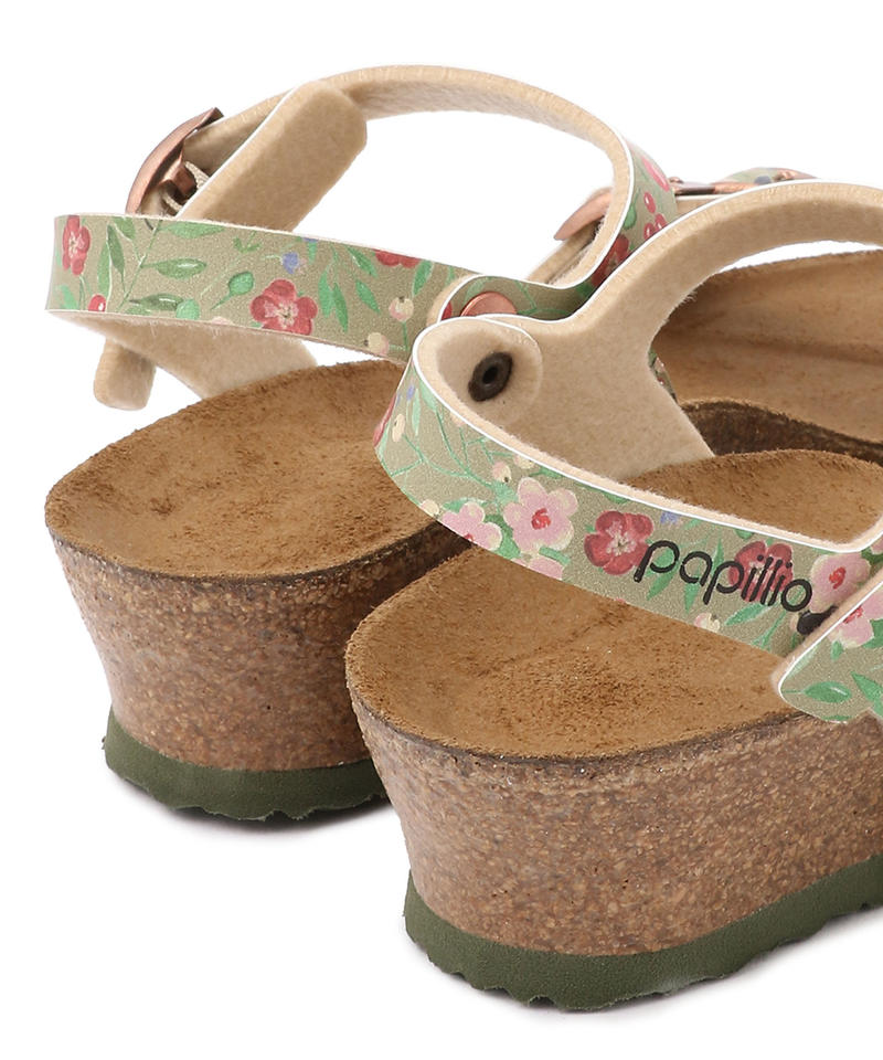 【OUTLET】【パピリオ】ラナ/メドゥフラワーズカーキ ビルコフロー/サンダル レディース詳細画像6
