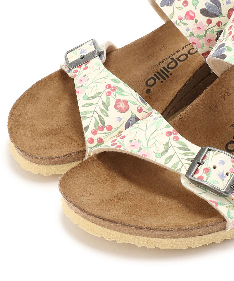 【OUTLET】【パピリオ】ドロシー/メドゥフラワーズベージュ ビルコフロー/サンダル レディース詳細画像5