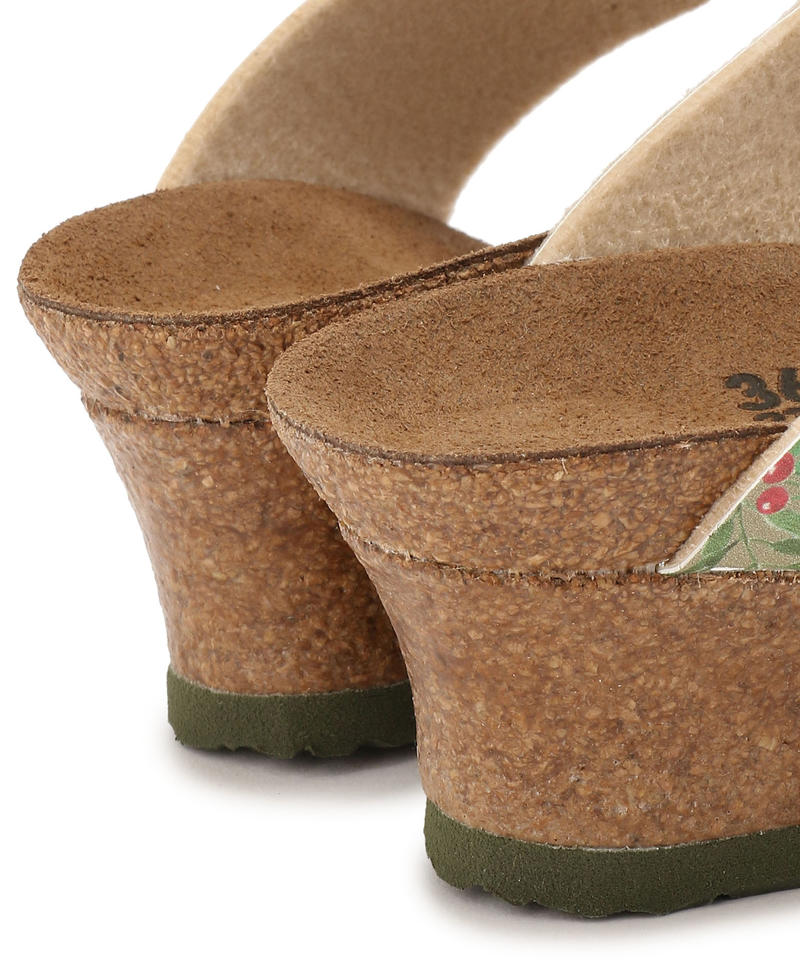 【OUTLET】【パピリオ】ドロシー/メドゥフラワーズカーキ ビルコフロー/サンダル レディース詳細画像6