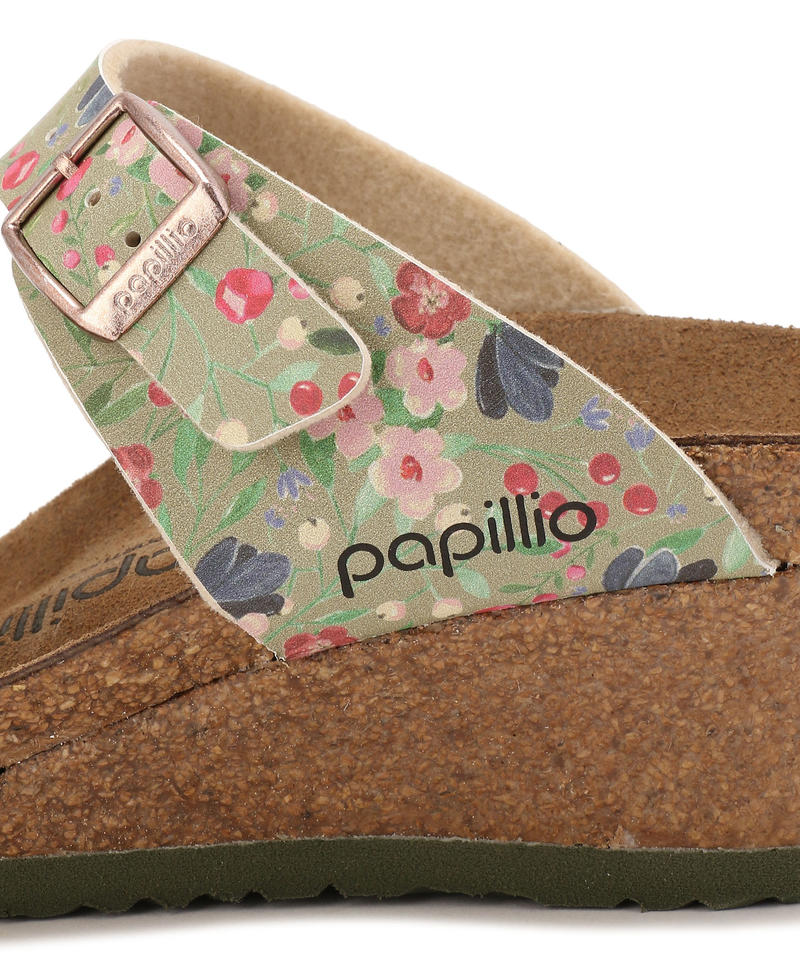 【OUTLET】【パピリオ】ドロシー/メドゥフラワーズカーキ ビルコフロー/サンダル レディース詳細画像7