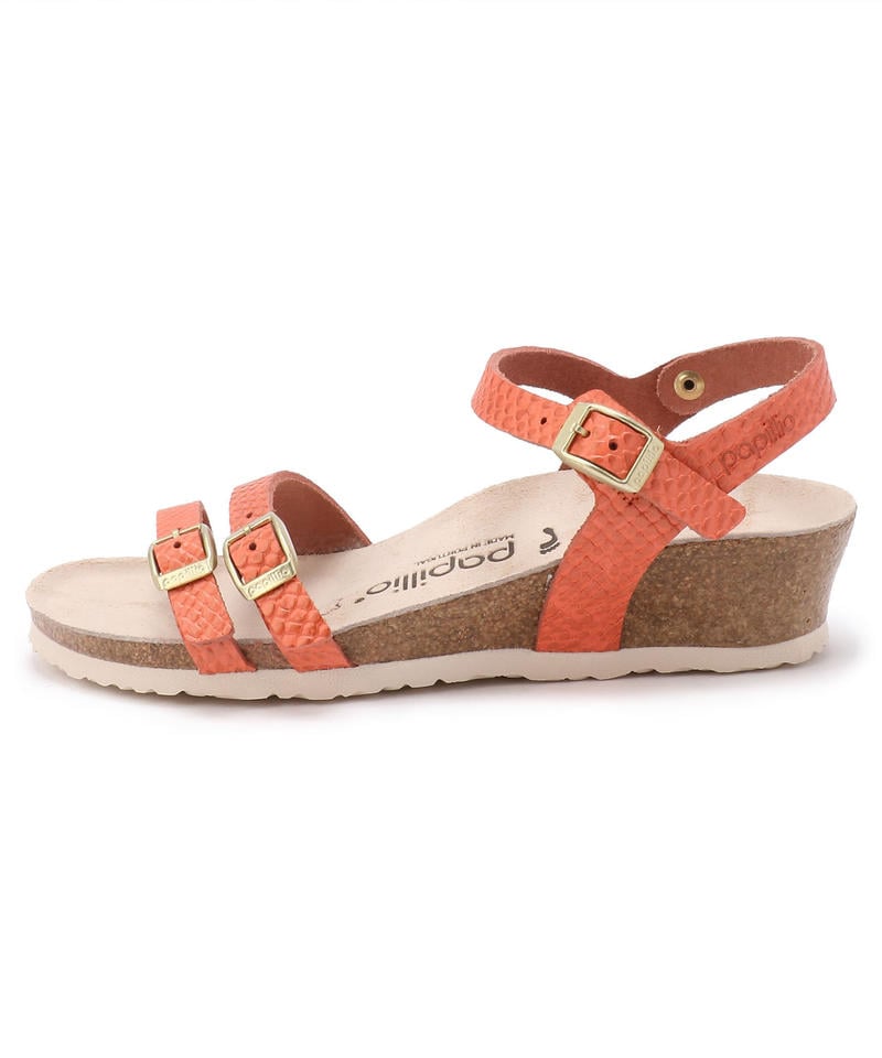 【OUTLET】【パピリオ】ラナ/マーメイドコーラル ナチュラルレザー/サンダル レディース詳細画像2