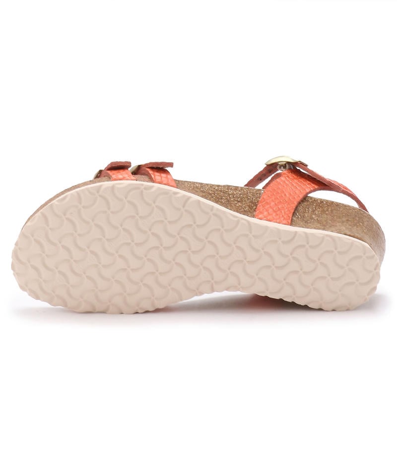 【OUTLET】【パピリオ】ラナ/マーメイドコーラル ナチュラルレザー/サンダル レディース詳細画像3