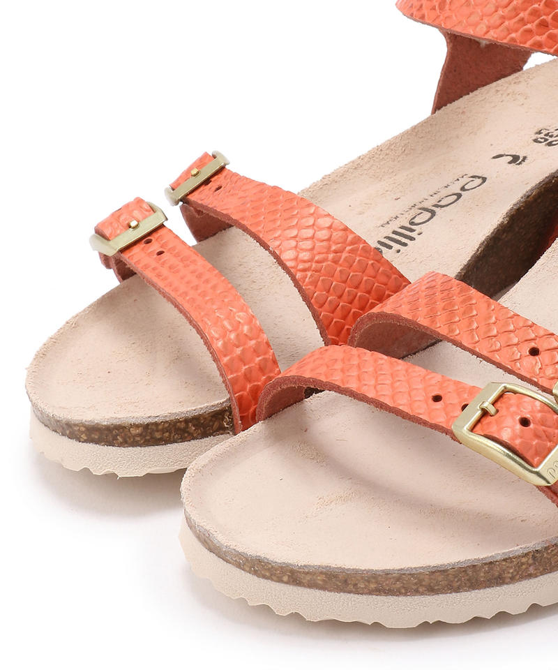 【OUTLET】【パピリオ】ラナ/マーメイドコーラル ナチュラルレザー/サンダル レディース詳細画像5