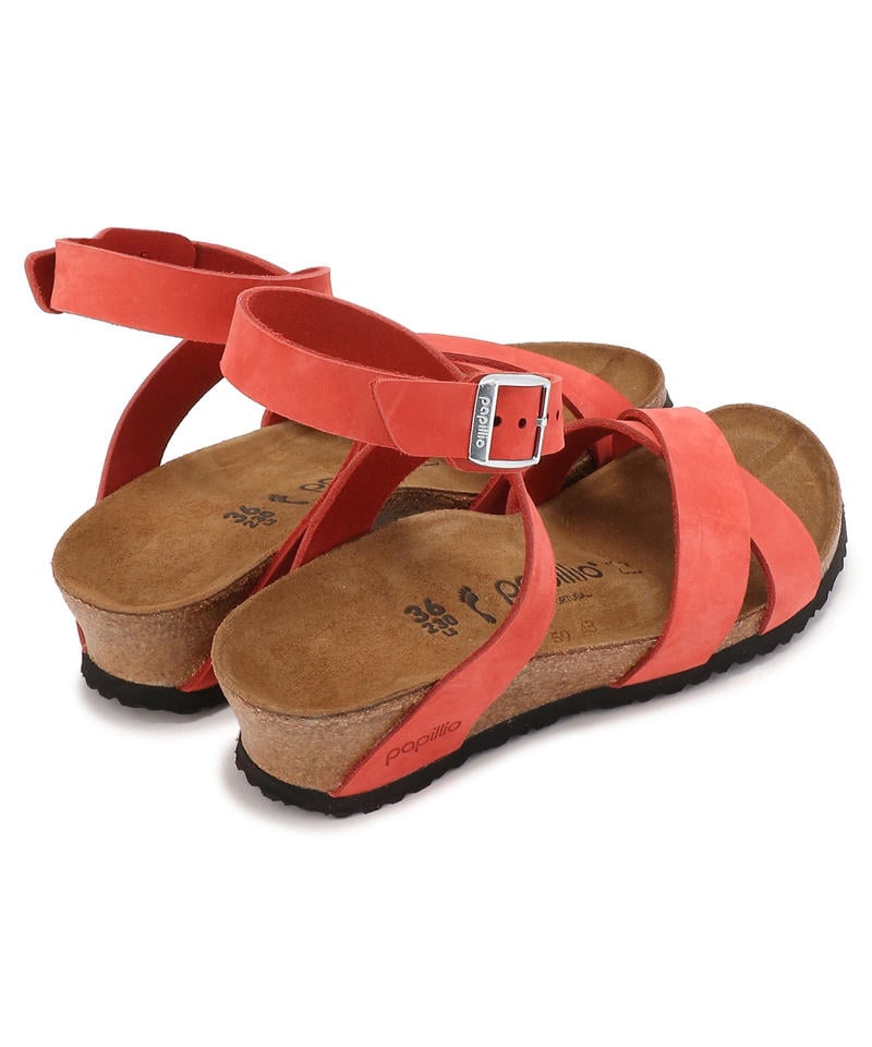 【OUTLET】【パピリオ】ローラ/コーラル ヌバックレザー/サンダル レディース/LOLA詳細画像4