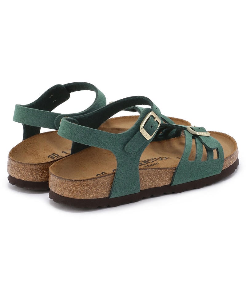 【OUTLET】【ビルケンシュトック】バリ/ディープフォレスト ビルコフロー ヌバック/サンダル レディース詳細画像4