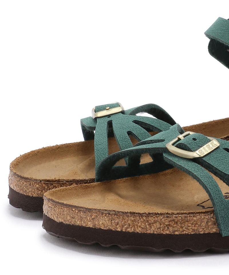 【OUTLET】【ビルケンシュトック】バリ/ディープフォレスト ビルコフロー ヌバック/サンダル レディース詳細画像5