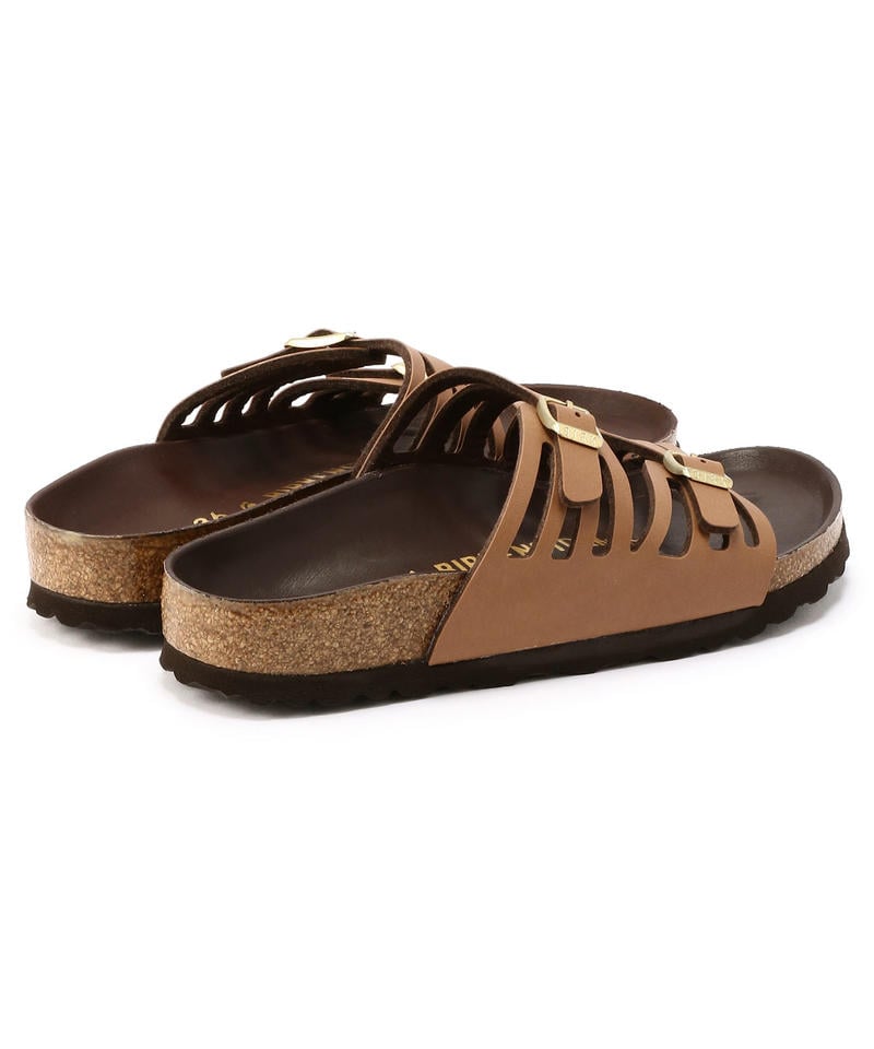 【OUTLET】【ビルケンシュトック】グラナダ ハーフエクスクィジット/ライトブラウン ビルコフロー/サンダル詳細画像4