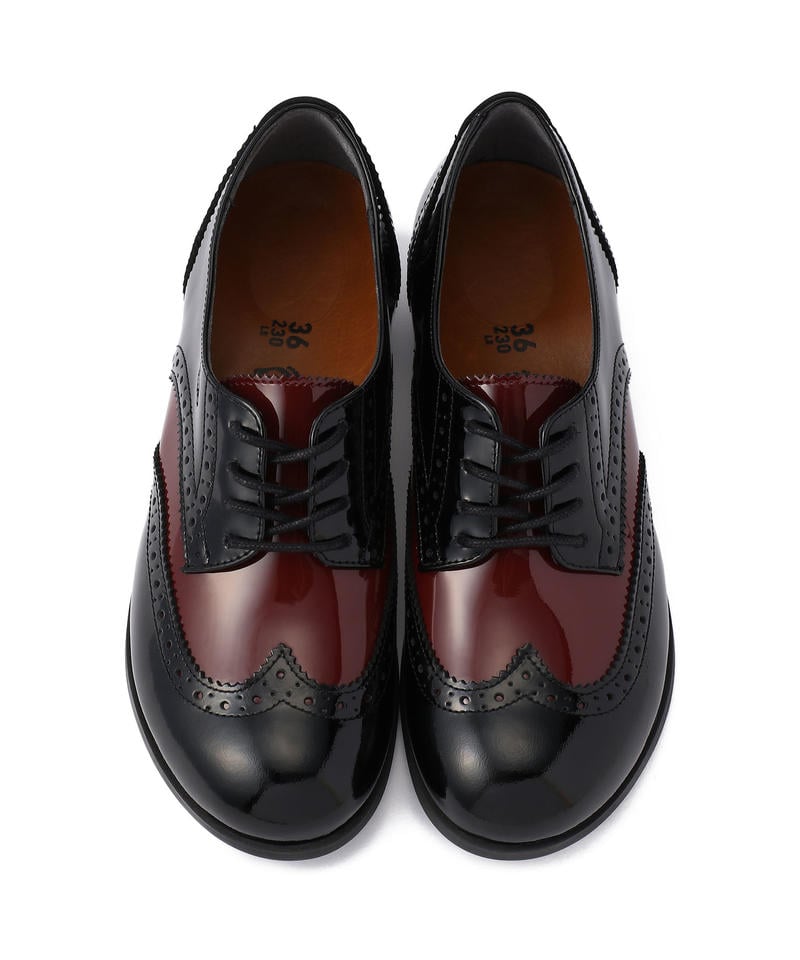 【OUTLET】【ビルケンシュトック】ララミー ロー/パテントボルドー ブラック ナチュラルレザー/シューズ レディース詳細画像1