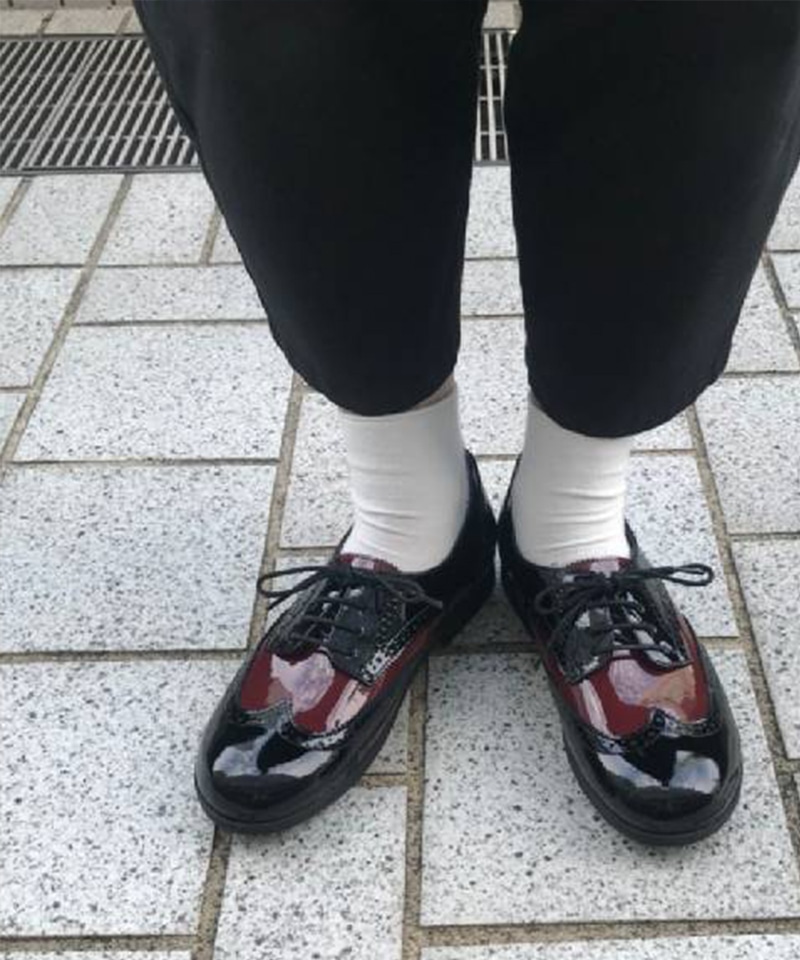 【OUTLET】【ビルケンシュトック】ララミー ロー/パテントボルドー ブラック ナチュラルレザー/シューズ レディース詳細画像8