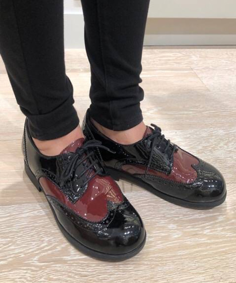 【OUTLET】【ビルケンシュトック】ララミー ロー/パテントボルドー ブラック ナチュラルレザー/シューズ レディース詳細画像10