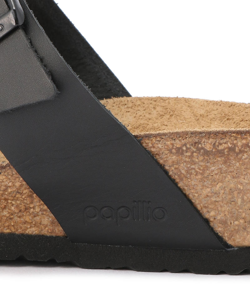 【OUTLET】【パピリオ】テッサ/ブラック ナチュラルレザー/サンダル レディース/TESSA詳細画像7