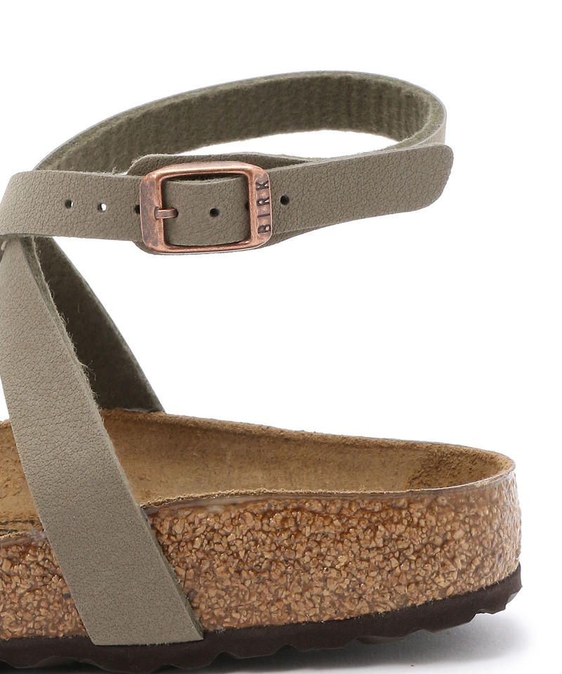 【OUTLET】【ビルケンシュトック】ブランカ/ストーン ビルコフロー ヌバック/サンダル レディース詳細画像7