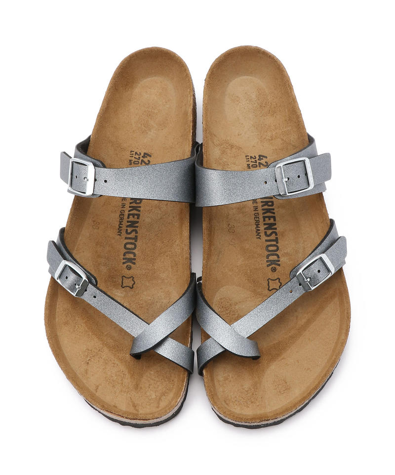 【OUTLET】【ビルケンシュトック】マヤリ/アイシーメタリックアンスラジット ビルコフロー/サンダル詳細画像1