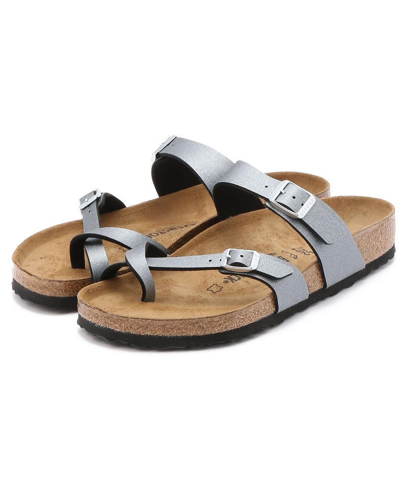 【OUTLET】【ビルケンシュトック】マヤリ/アイシーメタリックアンスラジット ビルコフロー/サンダル