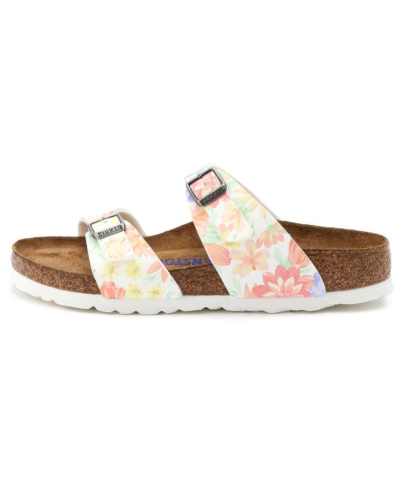 【OUTLET】【ビルケンシュトック】シドニー ソフトフットベッド/スーパーナチュラルフラワーホワイト ビルコフロー詳細画像2