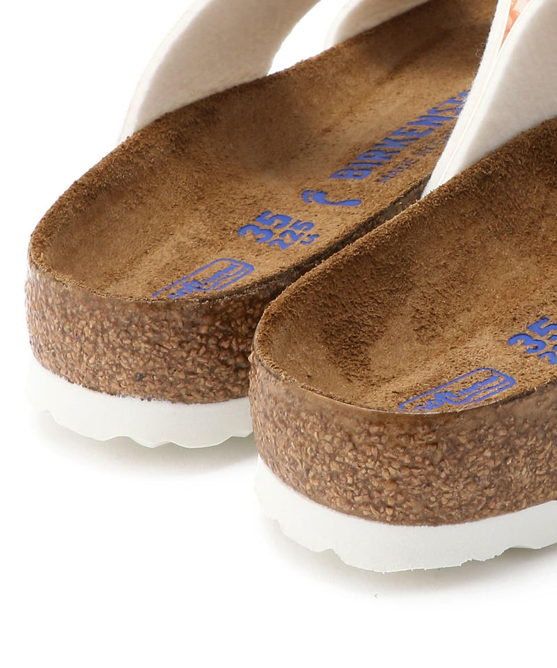 【OUTLET】【ビルケンシュトック】シドニー ソフトフットベッド/スーパーナチュラルフラワーホワイト ビルコフロー詳細画像6