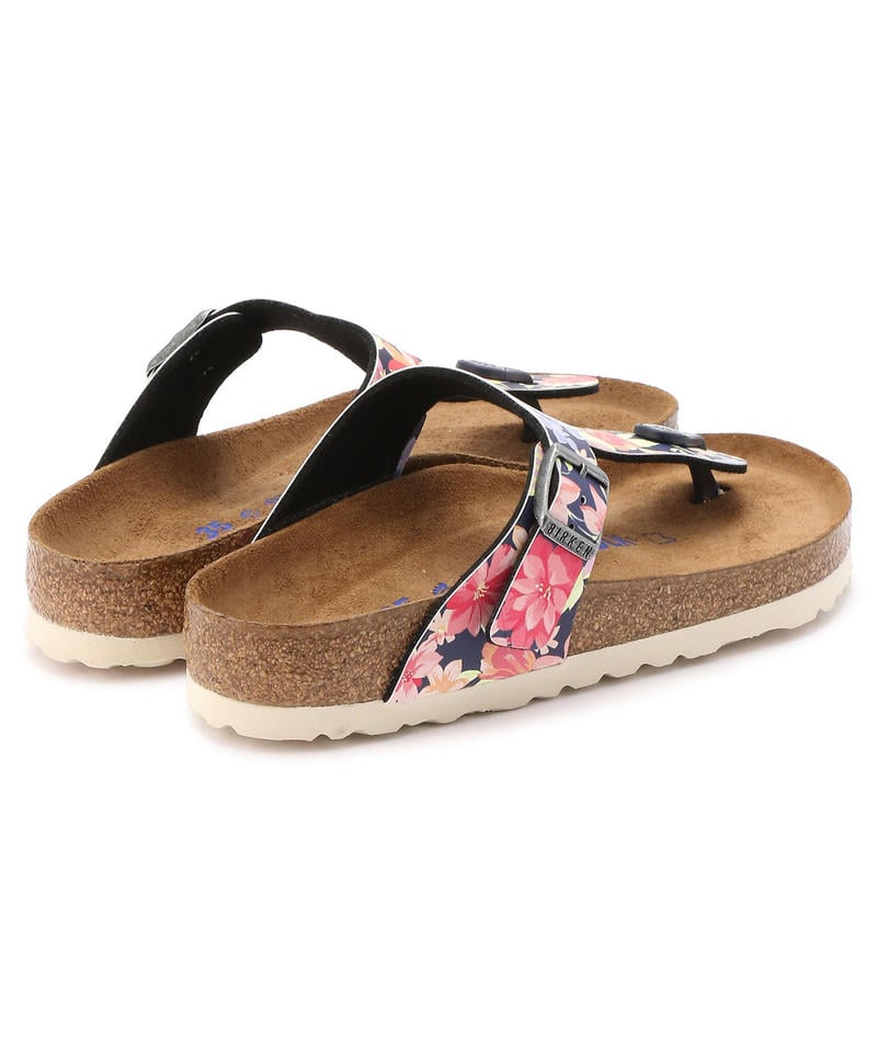 【OUTLET】【ビルケンシュトック】ギゼ ソフトフットベッド/スーパーナチュラルフラワーネイビー ビルコフロー詳細画像4