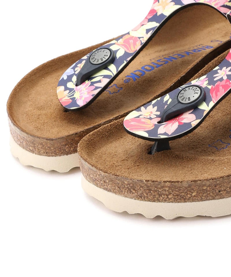 【OUTLET】【ビルケンシュトック】ギゼ ソフトフットベッド/スーパーナチュラルフラワーネイビー ビルコフロー詳細画像5