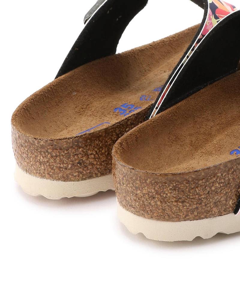 【OUTLET】【ビルケンシュトック】ギゼ ソフトフットベッド/スーパーナチュラルフラワーネイビー ビルコフロー詳細画像6