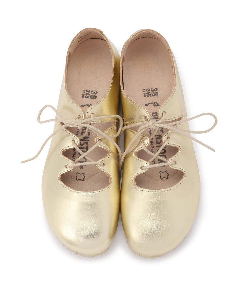 【OUTLET】【ビルケンシュトック】ライ/ゴールド テキスタイル/シューズ レディース/RYE詳細画像1