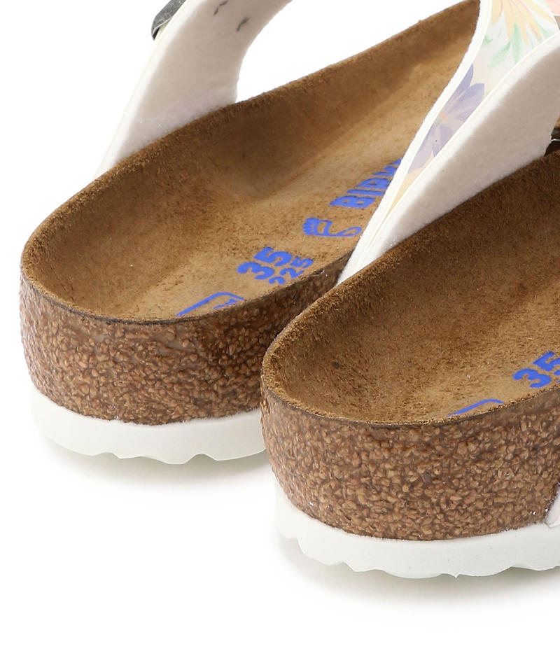 【OUTLET】【ビルケンシュトック】ギゼ ソフトフットベッド/スーパーナチュラルフラワーホワイト ビルコフロー詳細画像6