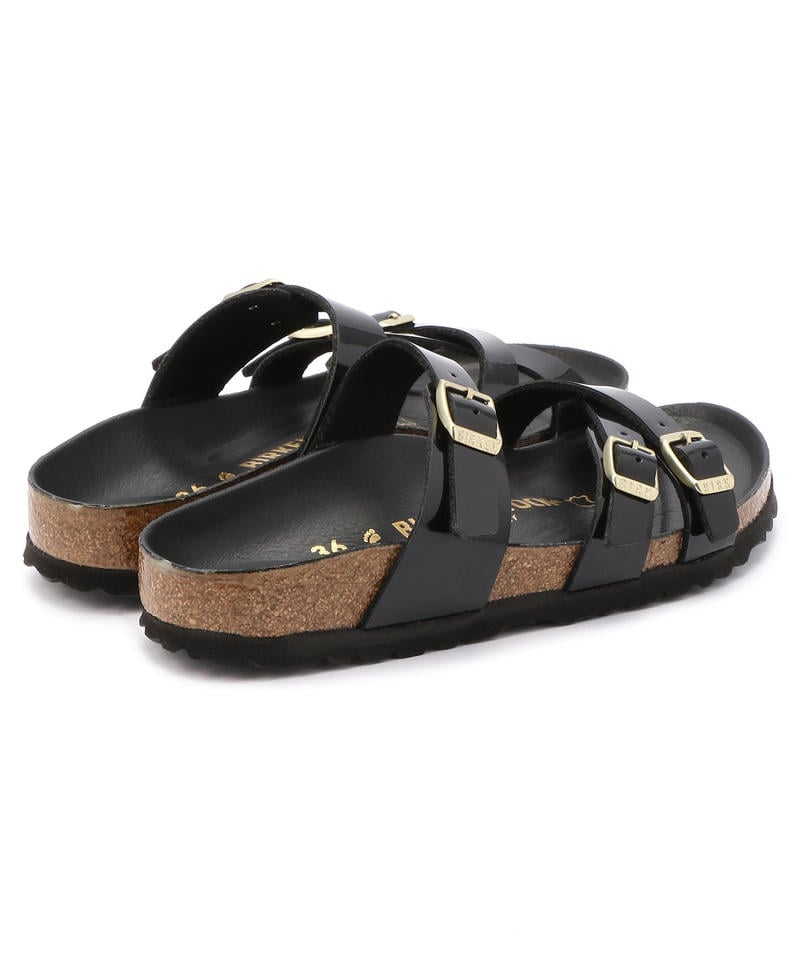 【OUTLET】【ビルケンシュトック】フランカ ハーフエクスクィジット/パテントブラック ビルコフロー/サンダル詳細画像4