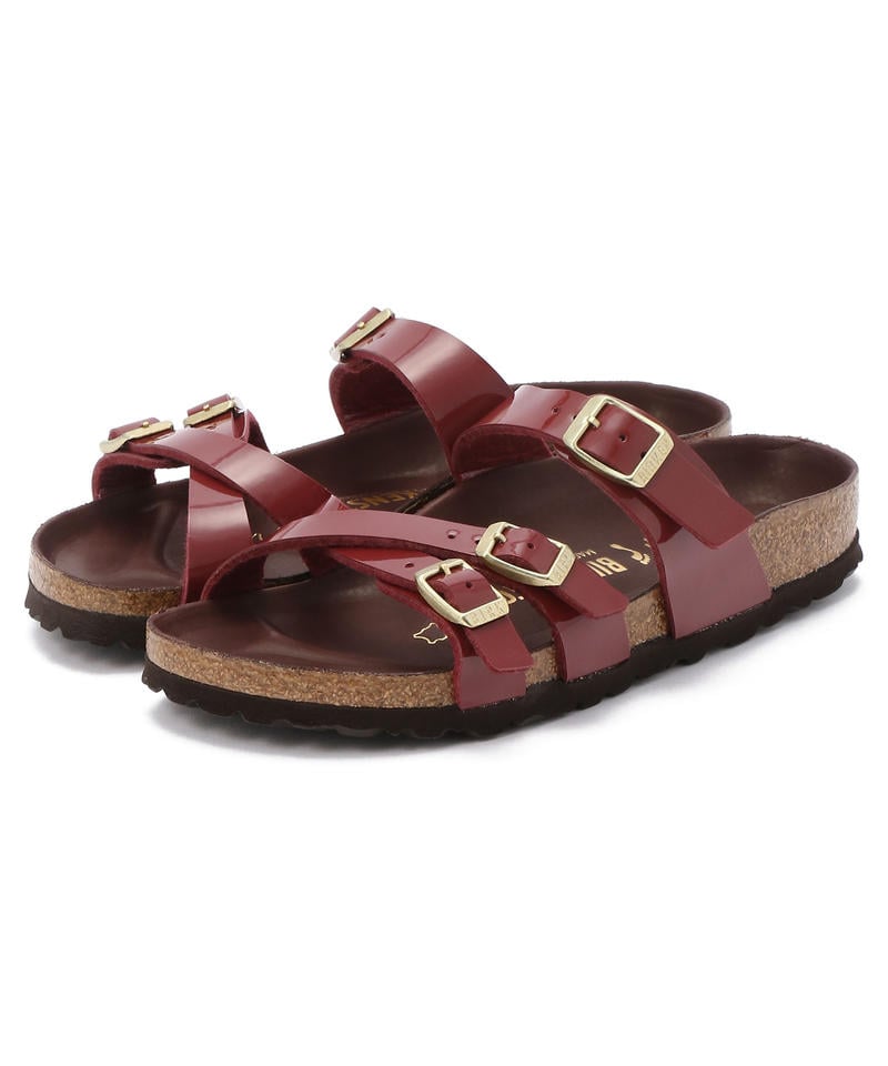 【OUTLET】【ビルケンシュトック】フランカ ハーフエクスクィジット/パテントボルドー ビルコフロー/サンダル