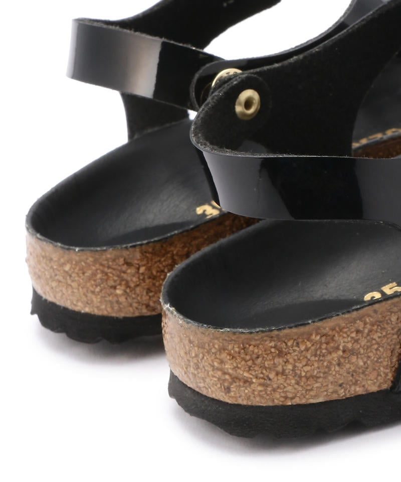 【OUTLET】【ビルケンシュトック】バリ ハーフエクスクィジット/パテントブラック ビルコフロー/サンダル詳細画像6