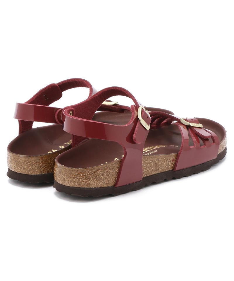 【OUTLET】【ビルケンシュトック】バリ ハーフエクスクィジット/パテントボルドー ビルコフロー/サンダル詳細画像4