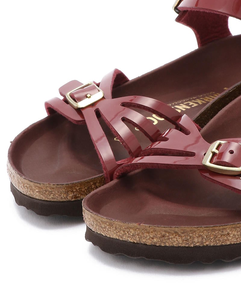 【OUTLET】【ビルケンシュトック】バリ ハーフエクスクィジット/パテントボルドー ビルコフロー/サンダル詳細画像5