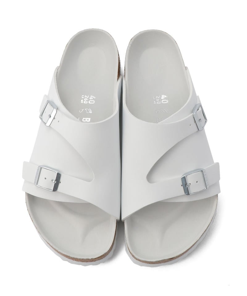【OUTLET】【ビルケンシュトック】チューリッヒ/ホワイト ビルコフロー/サンダル メンズ/ZURICH詳細画像1