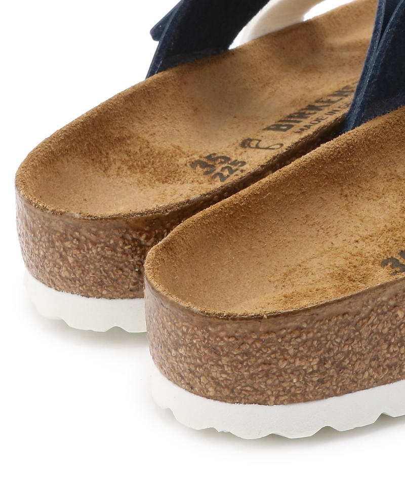 【OUTLET】【ビルケンシュトック】マヤリ/ブルー ホワイト バサルト ビルコフロー ヌバック/サンダル詳細画像6