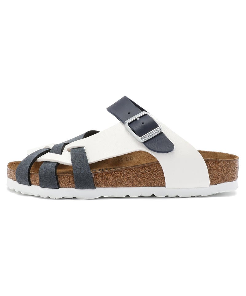 【OUTLET】【ビルケンシュトック】ピサ/ブルー ホワイト バサルト ビルコフロー ヌバック/サンダル詳細画像2