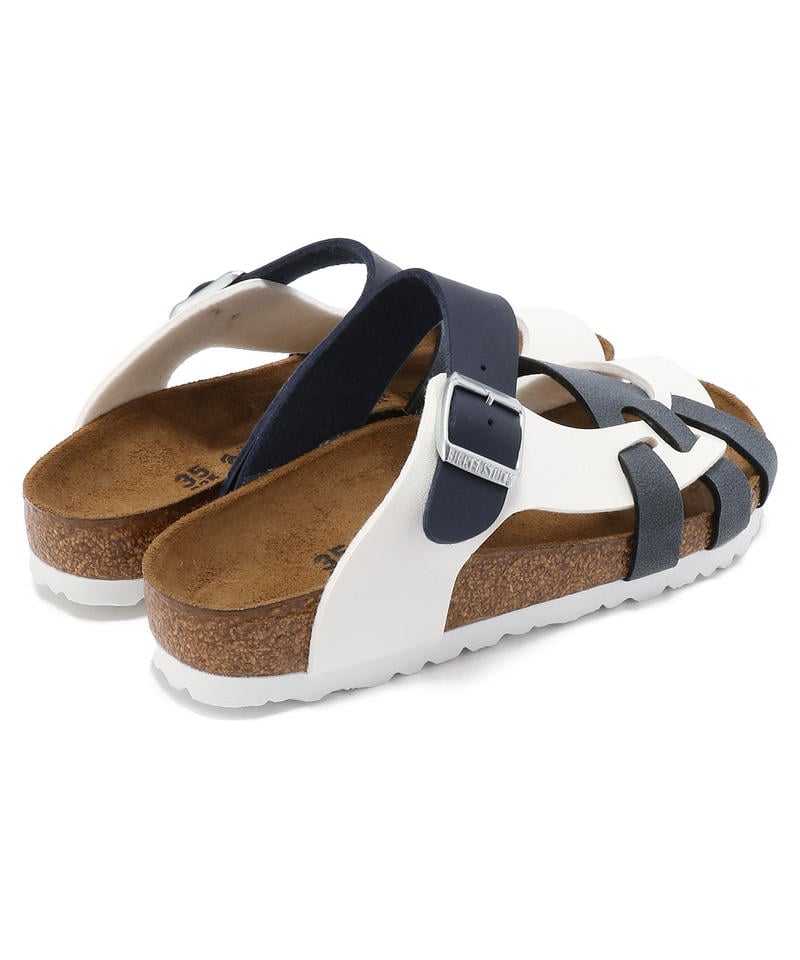 【OUTLET】【ビルケンシュトック】ピサ/ブルー ホワイト バサルト ビルコフロー ヌバック/サンダル詳細画像4
