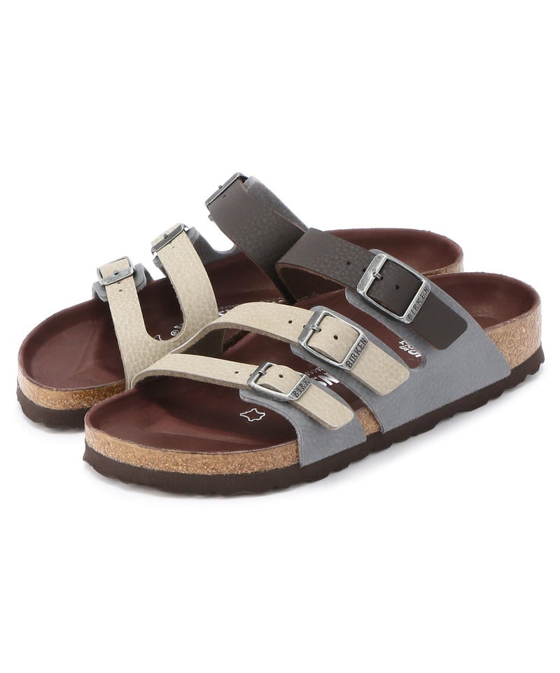 【OUTLET】【ビルケンシュトック】オーランド デザートソールハーフエクスクィジット/グレー トープ エスプレッソ